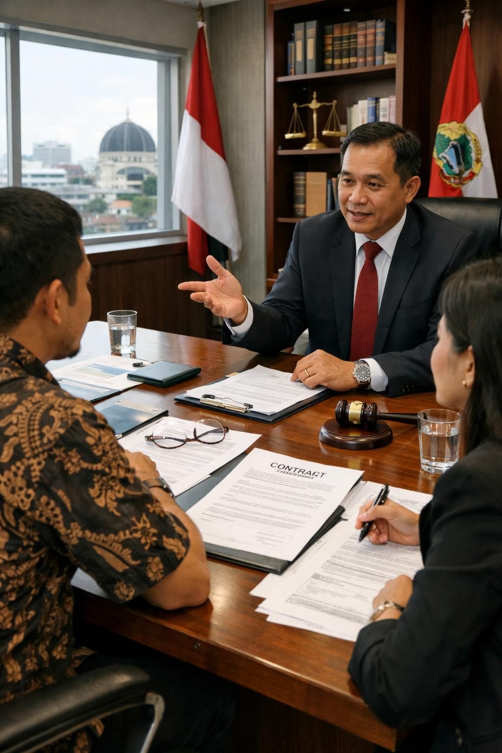 firma hukum terpercaya di medan yang ahli dalam penyelesaian sengketa kontrak perusahaan secara efektif dan profesional.